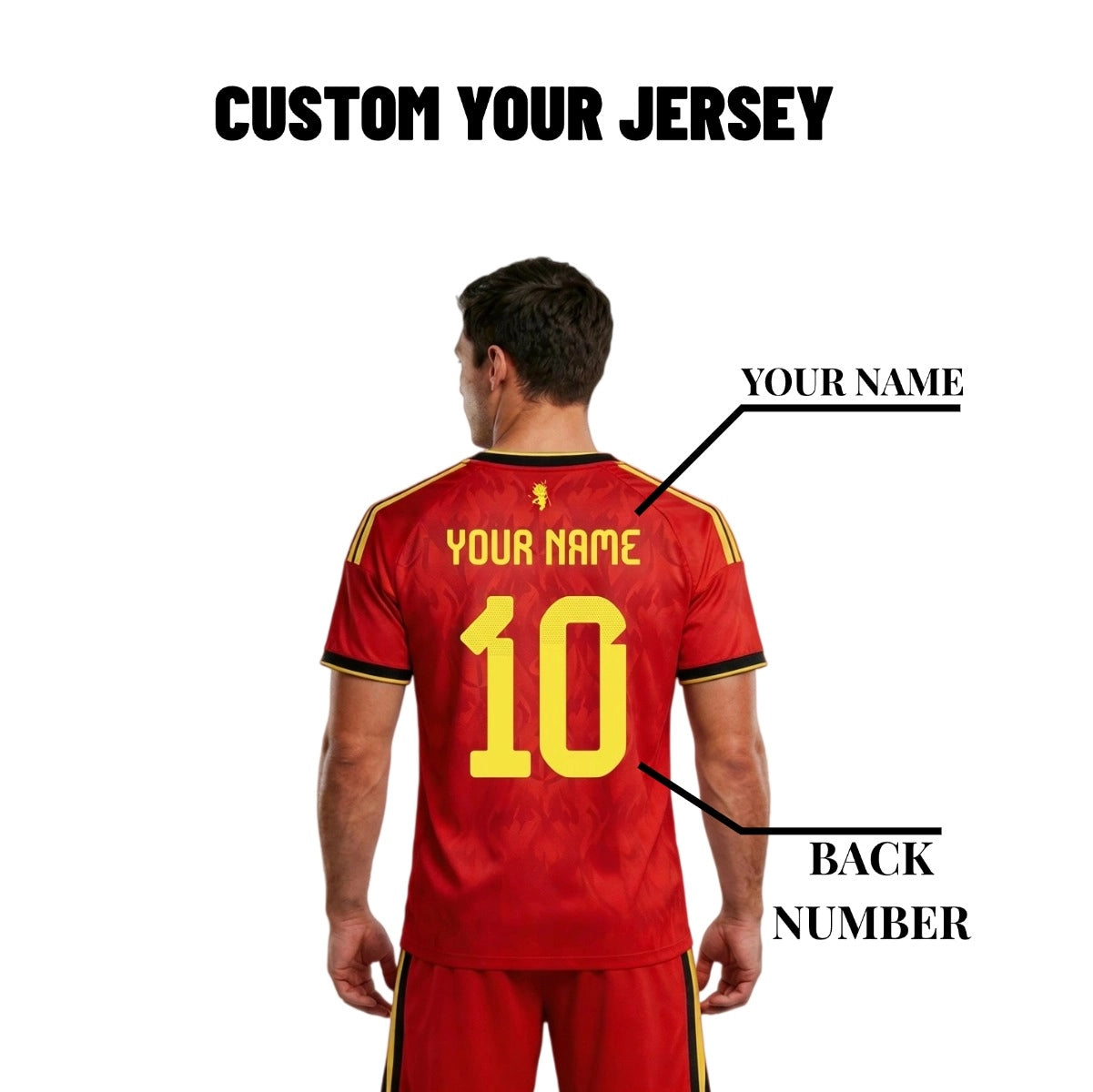 BELGIUM 26/27 HOME JERSEY