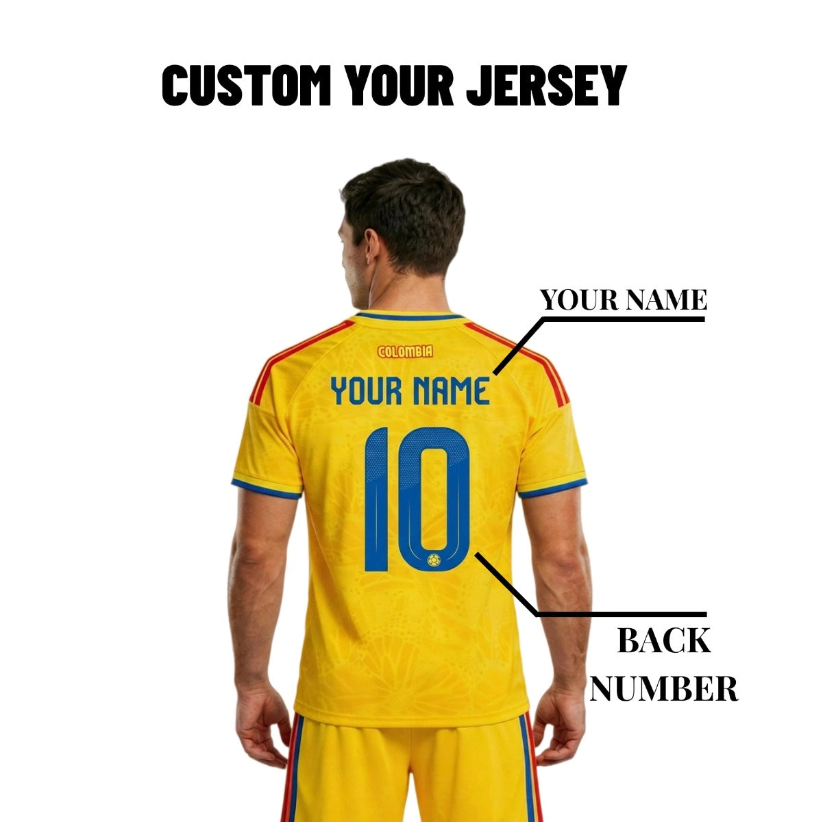 COLOMBIA 26/27 HOME JERSEY