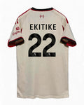 Liverpool Away Shirt 2025-26 with Ekitike 22 Printing