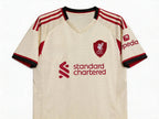 Liverpool Away Shirt 2025-26 with Ekitike 22 Printing