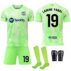 F.C. Barcelona 2024/25 Stadium Third Jersey Kit（Yamal 19）
