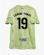 F.C. Barcelona 2024/25 Stadium Third Jersey Kit（Yamal 19）