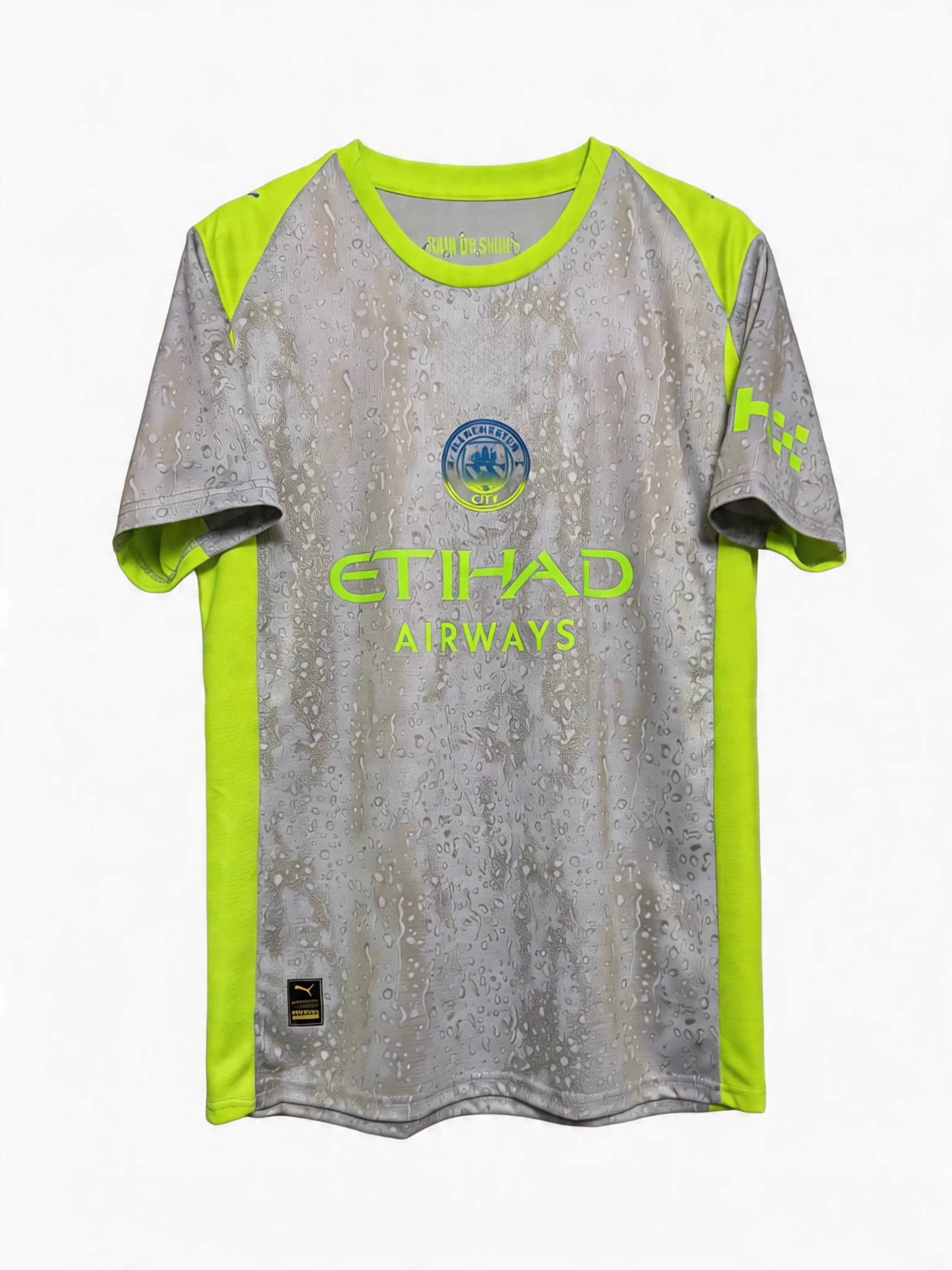 Manchester City Authentic Third Shirt 2025-26 with Marmoush 7 Printing