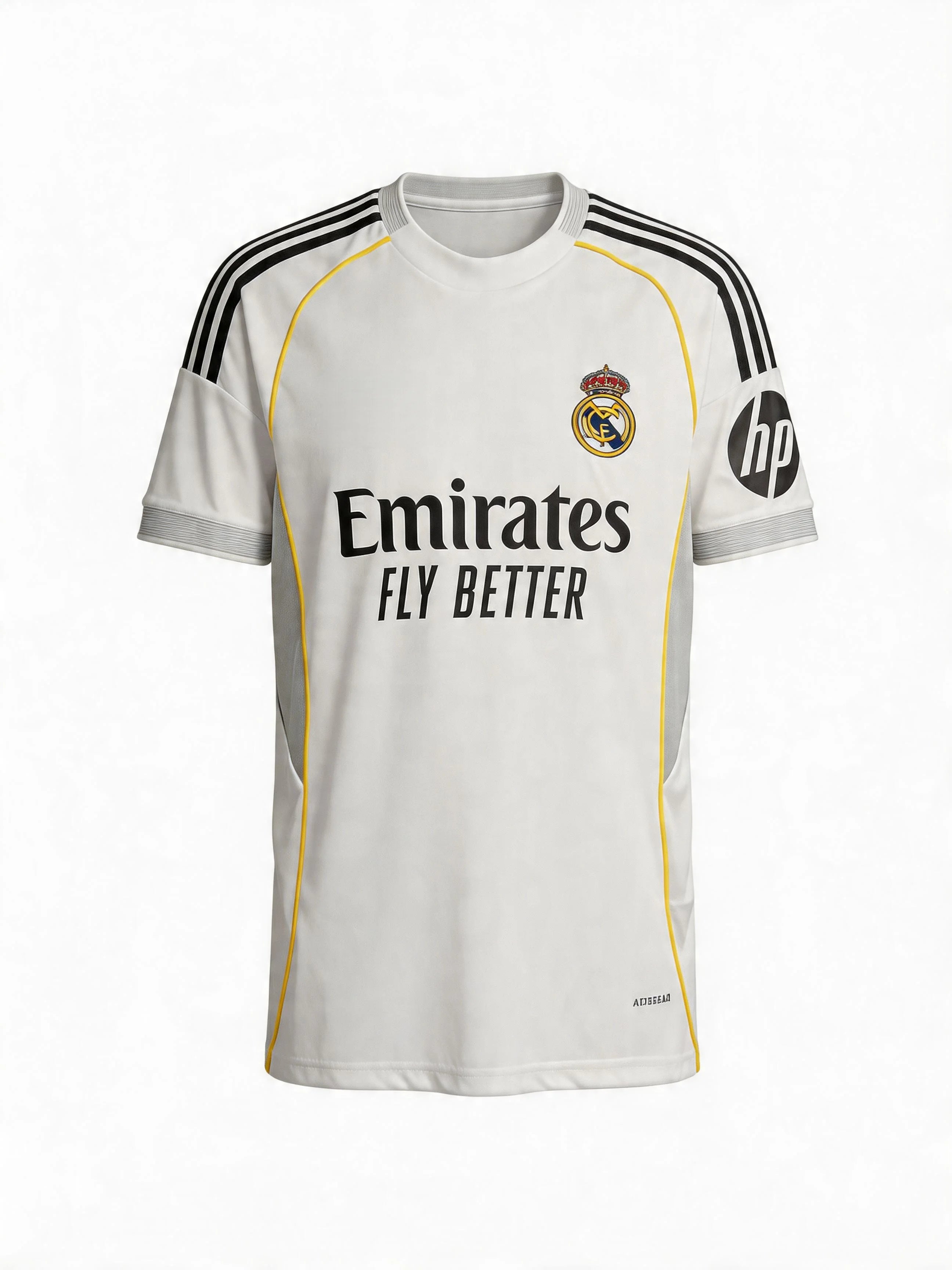 2025-26 Real Madrid Authentic Home Shirt Mbappe #10