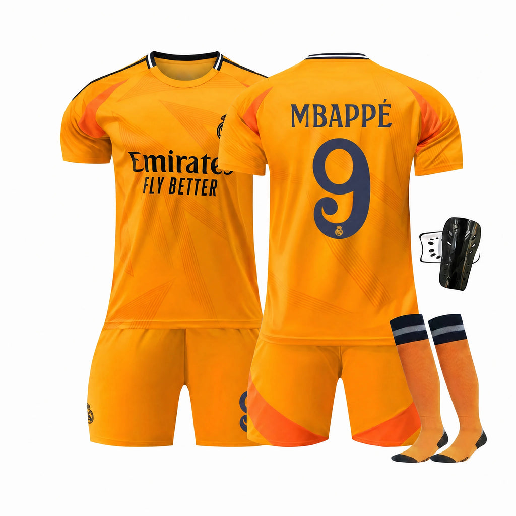 Real Madrid 24/25 Away Jersey (Mbappe 9)