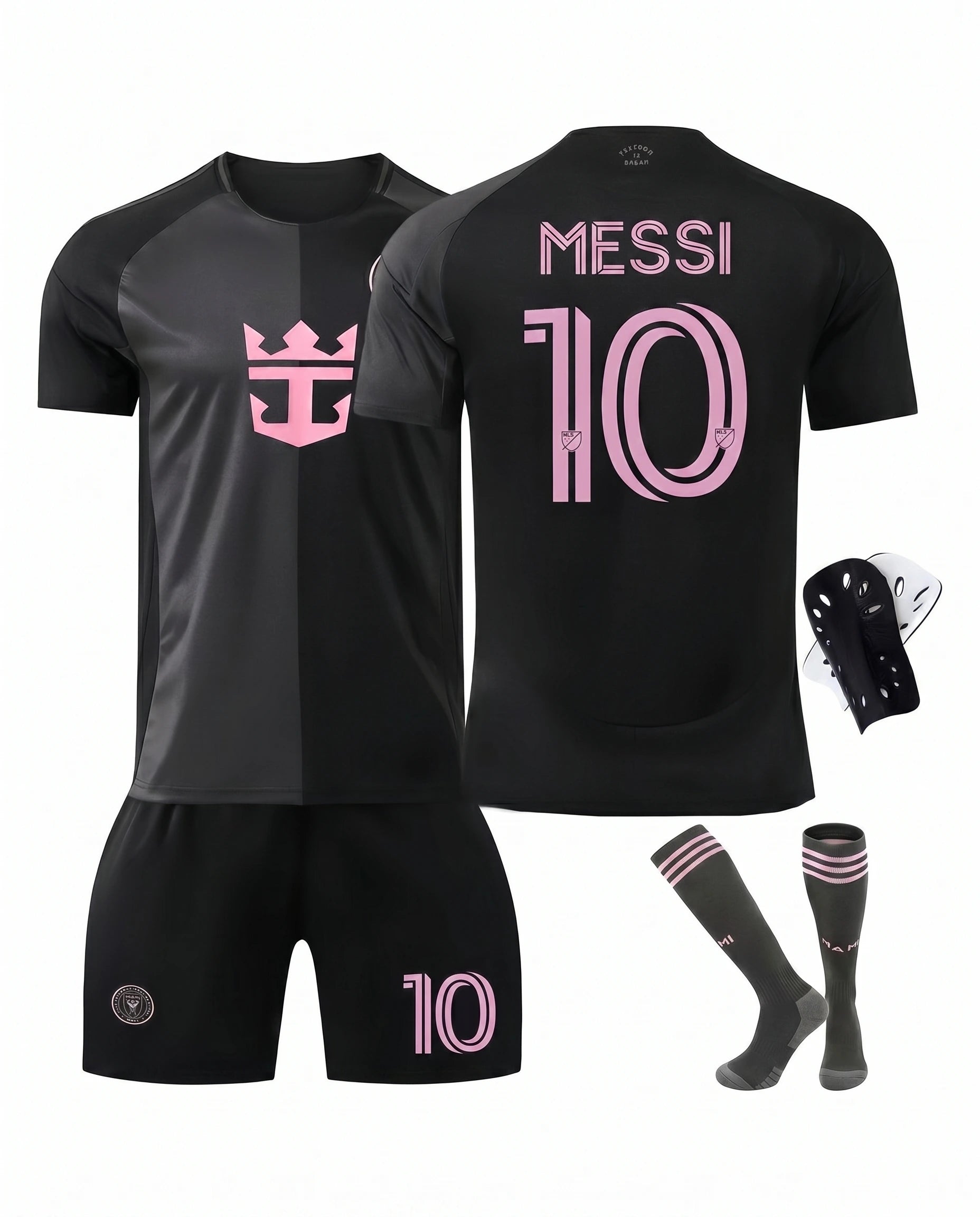 Men's Inter Miami CF Lionel Messi Black 2026 Presagio Replica Jersey