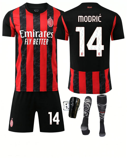 2025-2026 AC Milan Home Shirt (Modric 14)