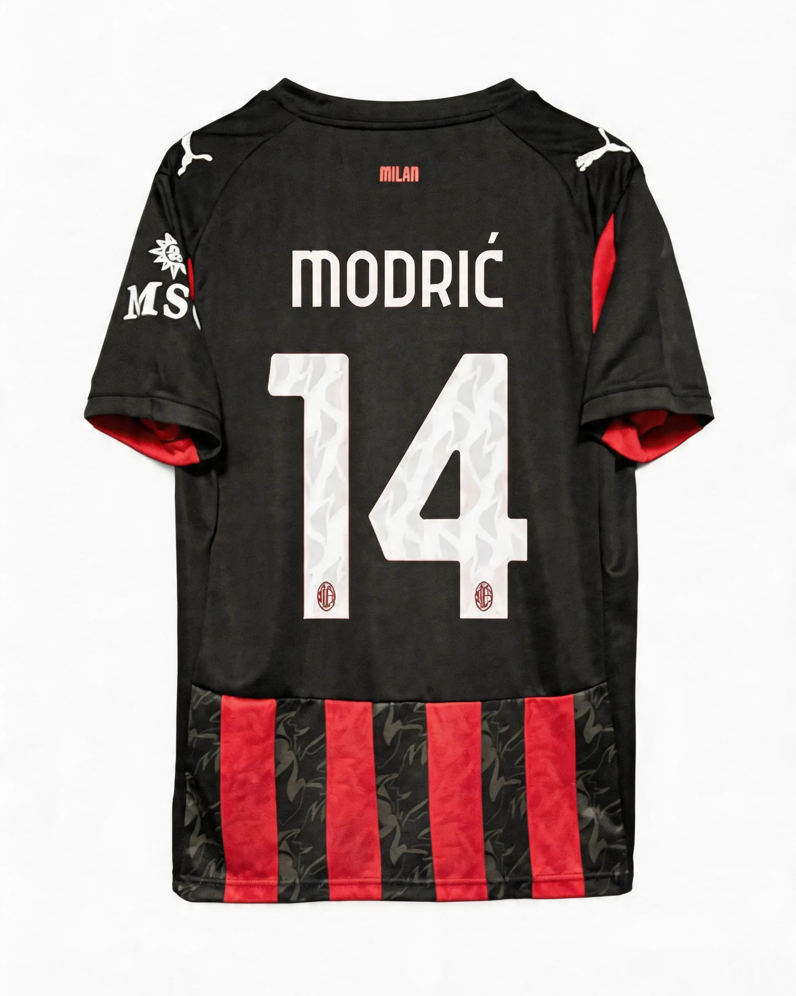 2025-2026 AC Milan Home Shirt (Modric 14）