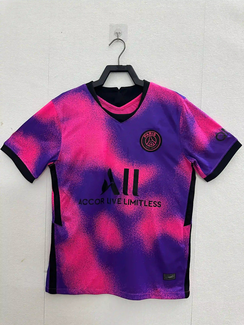 Paris Saint Germain Neymar Jr 10 2020/21 Ligue 1 Jersey Purple Pink