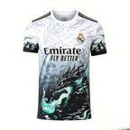 Ronaldo #7 Madrid Blue Dragon Edition Soccer Kit