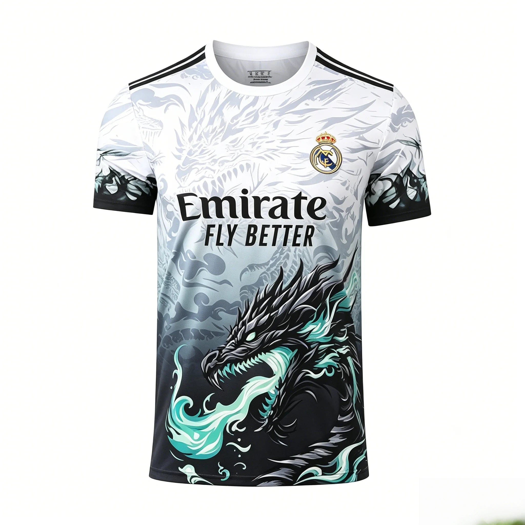 Ronaldo #7 Madrid Blue Dragon Edition Soccer Kit
