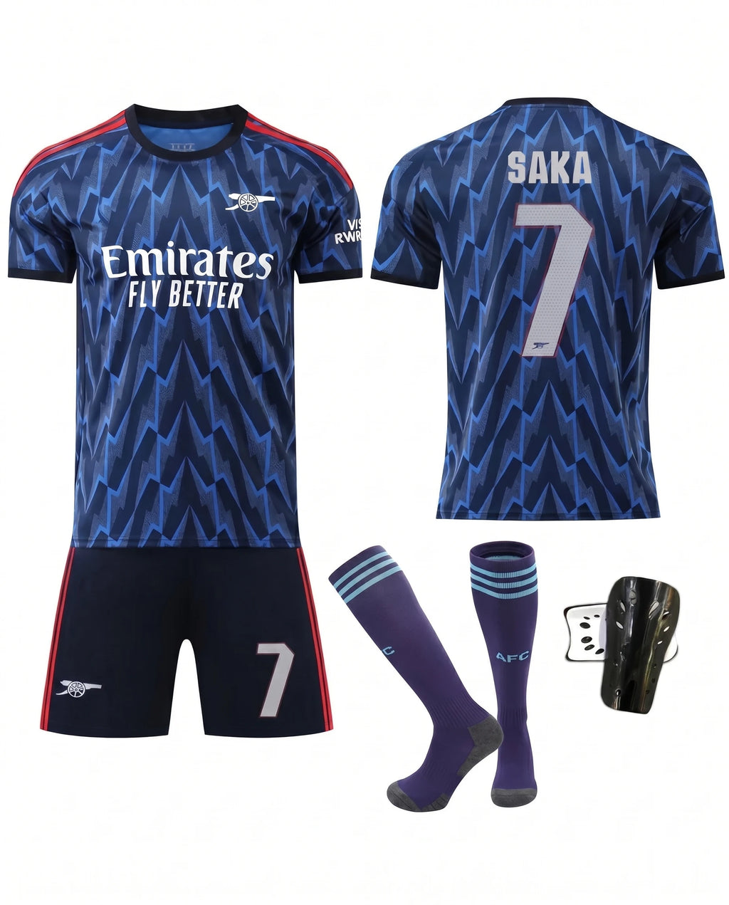 Arsenal Adidas Away Shirt 2025-26 (Saka 7)