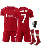 Liverpool Home Shirt 2025-26 with Wirtz 7 Printing