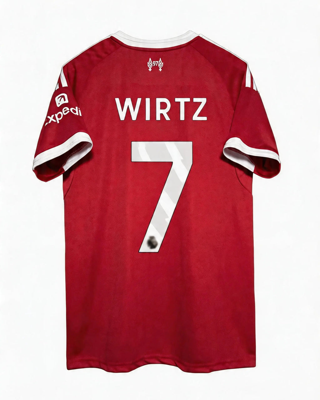 Liverpool Home Shirt 2025-26 with Wirtz 7 Printing